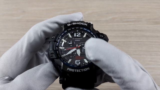 Авиаторы с GPS-приёмником / Обзор Casio G-SHOCK GPW-1000-1A смотреть онлайн