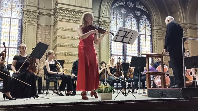 Бароккиана - Вивальди, моменты/Елена Ергиева, скрипка/оркестр филармонии дир.И.Шаврук/Одесса,6.08.2