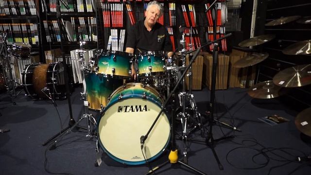 TAMA STARCLASSIC MAPLE EXOTIC 4 PIECE SHELL PACK – Figured Caribbean Blue Fade - QUICK REVIEW смотреть онлайн