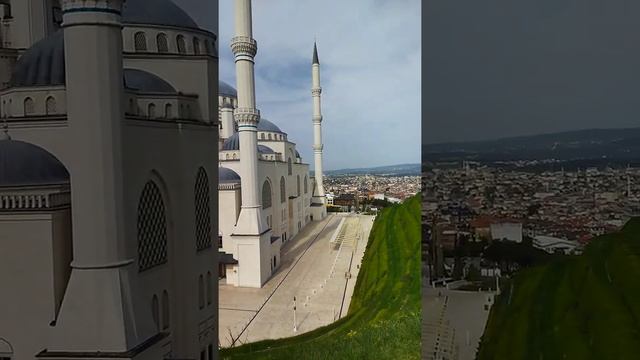 Самый большой мечеть в Стамбуле ( чамлыджа джами) смотреть онлайн