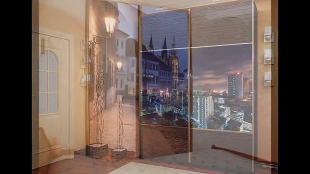 Шкафы купе с фотопечатью города смотреть онлайн