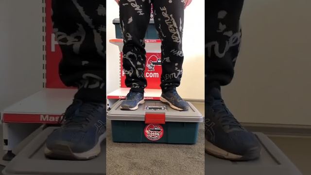 Ящик рыболовный MOF-3 (на 9 слайдеров с перегородкой)