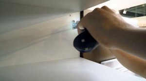 Монтаж специальной петли Kamat для дверей холодильников, угол открывания 115°