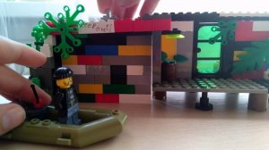 БАЗА БАНДИТОВ НА ВОДЕ лего полиция