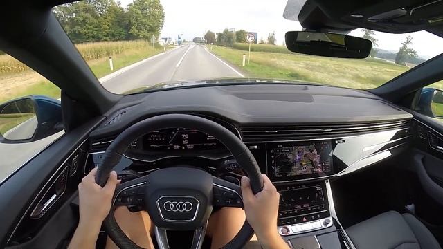 Audi SQ8 TDI V8 POV Drive With 0-100km/h