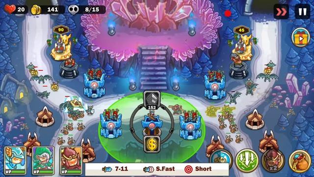 Kingdom Defense - Level 12 - Easy 3 Stars смотреть онлайн