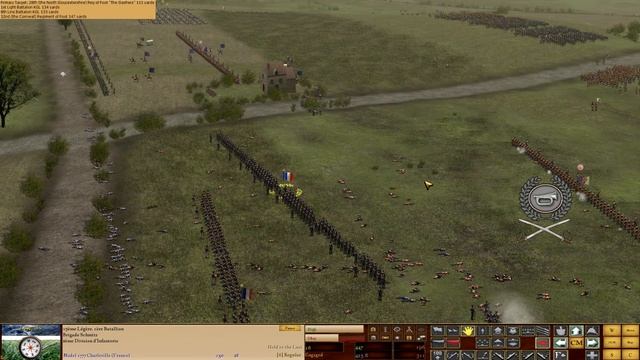Scourge of War:Waterloo (Франция) - Атака Count d'Erlon'a (Ком. Корпуса ч.5) смотреть онлайн