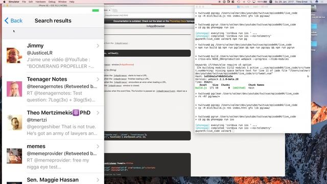 [V1] Port a Vue.js webapp to PhoneGap tutorial | How to create a Twitter app | Episode 04 смотреть онлайн