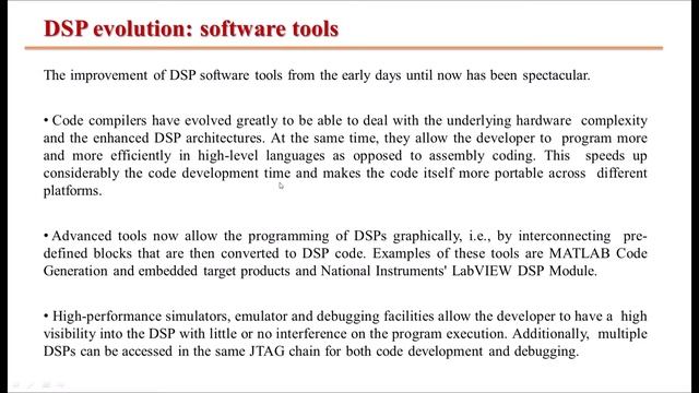 Introduction to DSP processors смотреть онлайн
