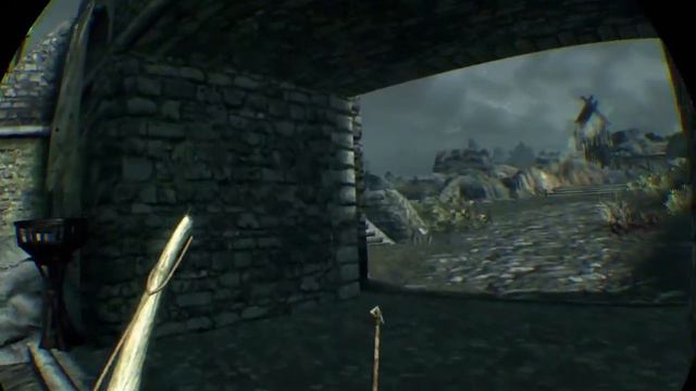 I Fight a Dragon! | Skyrim VR Funny Moments смотреть онлайн