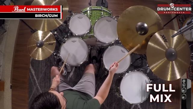 Pearl Masterworks Drum Set Comparison - 4 Kits Head to Head! смотреть онлайн