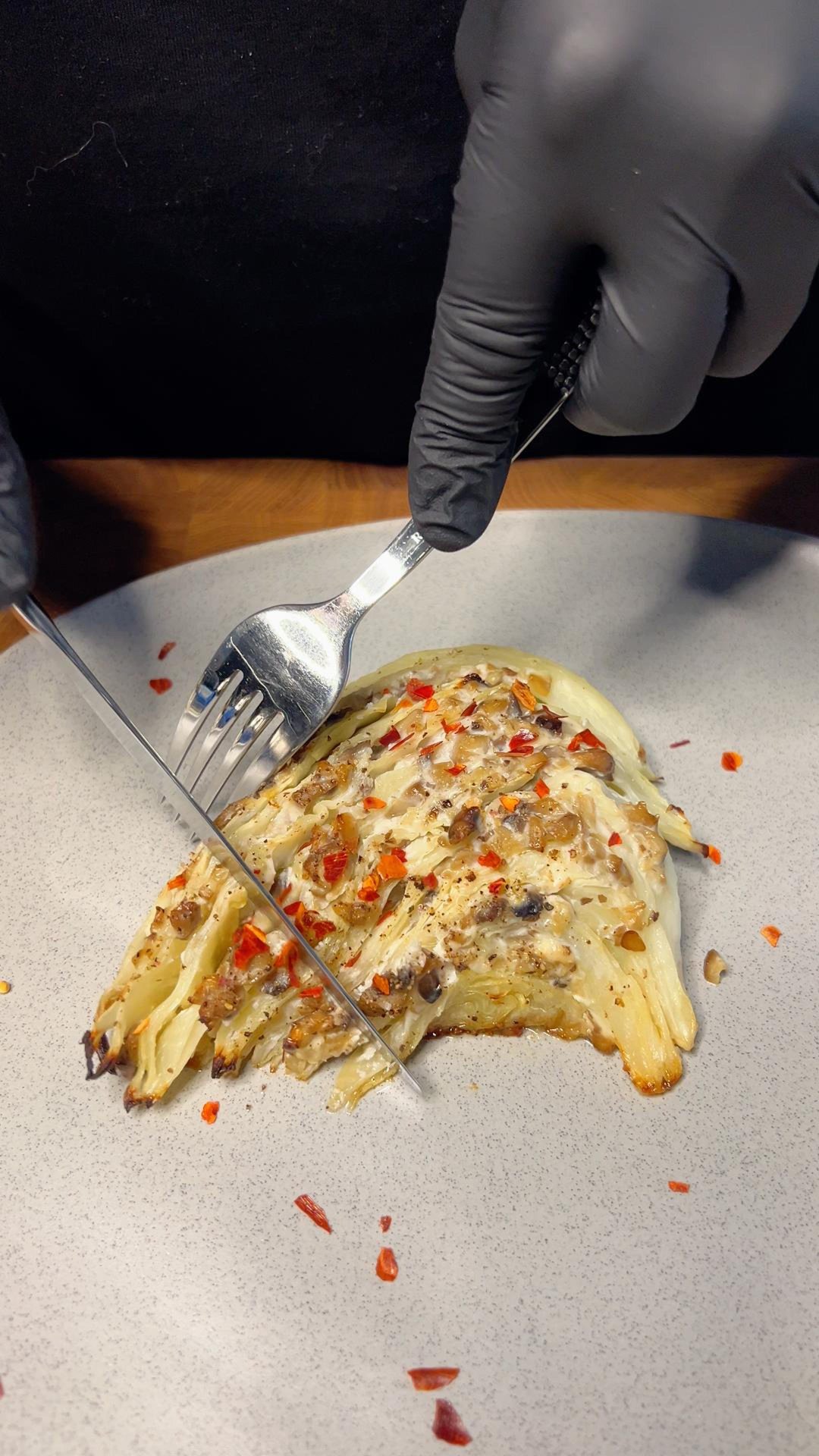 Капуста с грибами и рикоттой #shorts смотреть онлайн