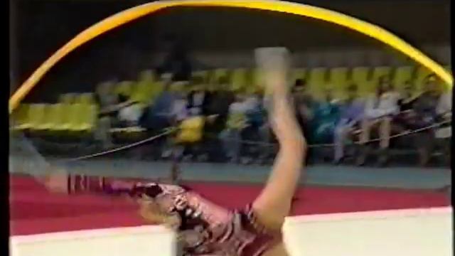 Alina KABAEVA ribbon - 1999 RG Russian Championships AA смотреть онлайн