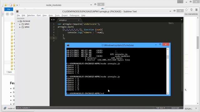 NodeJS,para principiantes 010 NPM Node Package Manager package json смотреть онлайн