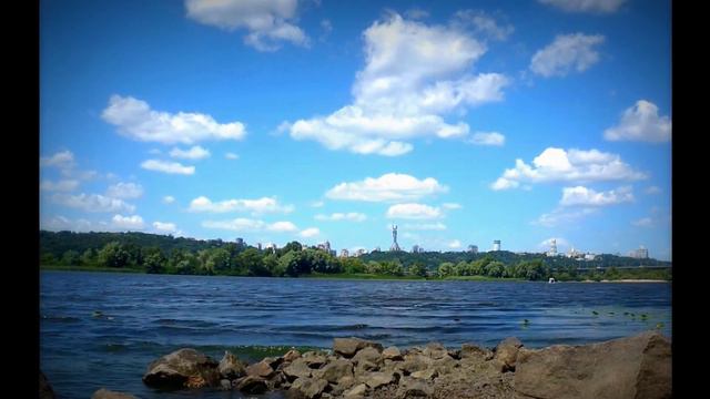 Днепровская набережная Киев / Dnieper embankment Kiev смотреть онлайн