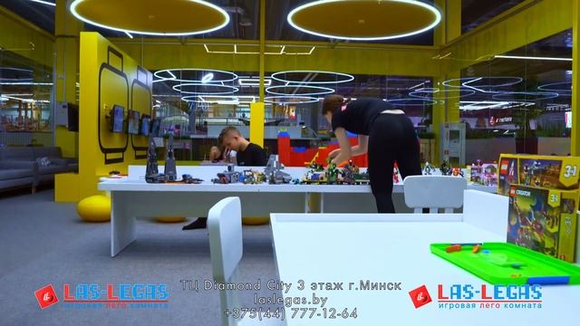 ИГРОВАЯ LAS-LEGAS В ТРЦ "DiamondCity" (короткая версия) смотреть онлайн