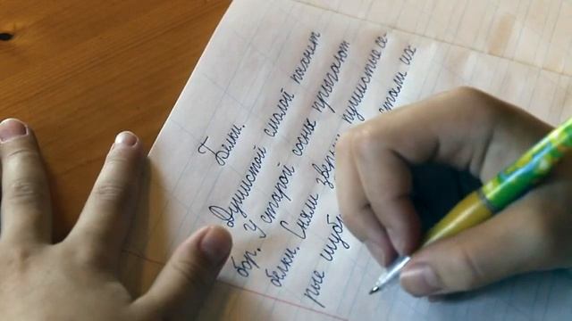 Ребенок пишет итоговый диктант "Белки" | 2 класс смотреть онлайн