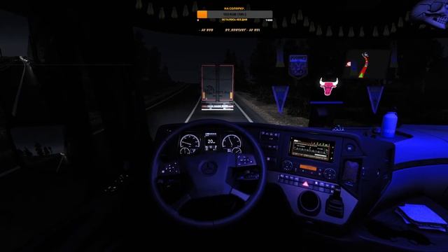 Euro Truck Simulator 2 _1.45_Суровая Россия, ДВ, Рейс на 4400 км ,"Деловыелинии" часть 9. смотреть онлайн