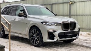 BMW X7 7 мест 2019 | 4K Walkthrough. Обзор авто БМВ X7 2019 | Детали экстерьера и интерьера.