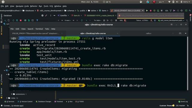 3 Rails: модели и миграции смотреть онлайн
