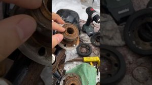Замена подшипников и доработка тележки буран, мотобуксировщик