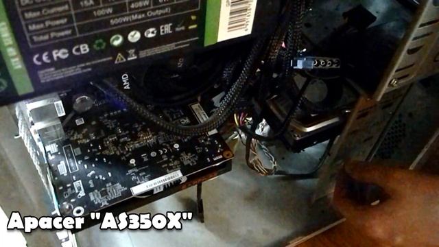 Новый SSD для слабого пк, Установка и краткий тест, Apacer "AS350X" смотреть онлайн