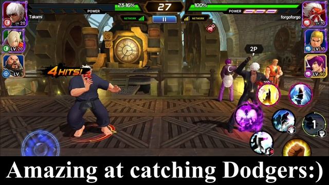 Mr. Karate is a broken character! King of Fighters All Star смотреть онлайн