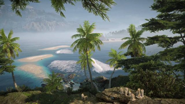 Horizon Forbidden West Tropical Beach Ambience for Study and Relaxation смотреть онлайн
