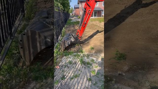 Подготовка под газон #дача #строительство #сад #благоустройство #дачныйвлог #экскаватор #дом #дрена смотреть онлайн