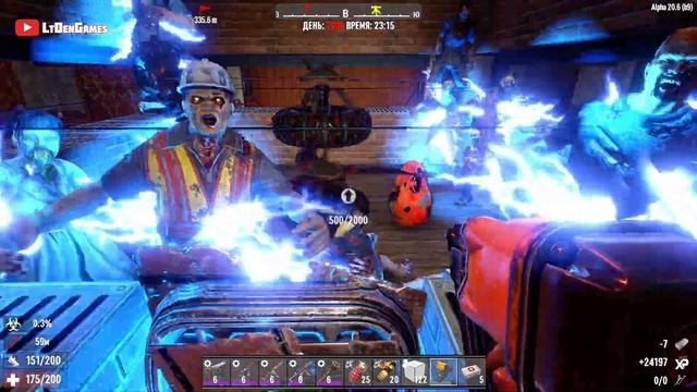 Лучшая подземная база. 7 Days To Die. Alpha 20.6 смотреть онлайн
