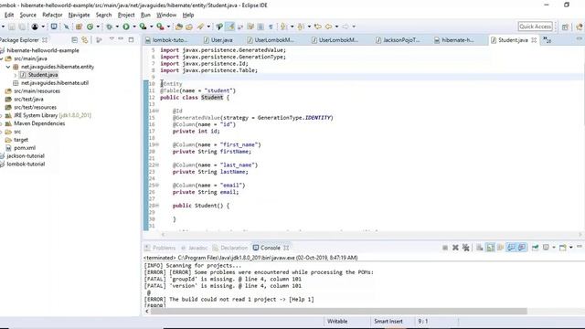 Hibernate Hello World Example with MySQL, Maven, and Eclipse смотреть онлайн