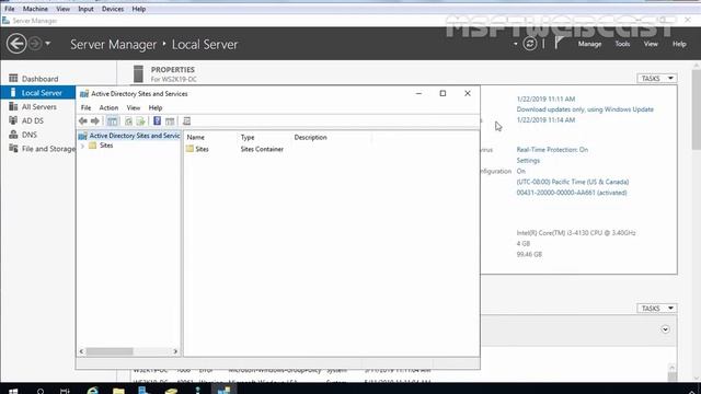 Migrating Active Directory From Windows 2012 R2 to Windows Server 2019 смотреть онлайн