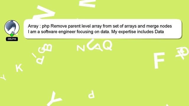 Array : php Remove parent level array from set of arrays and merge nodes смотреть онлайн