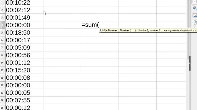 LibreOffice Calc  Date Time Fix