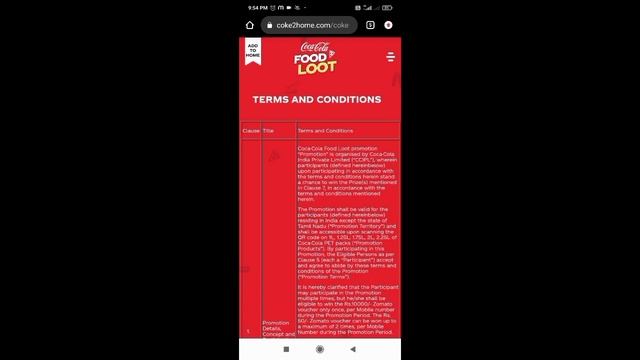 CocaCola food loot offer | win 10000 Zomato meal voucher | Grab a coke | CocaCola offer. смотреть онлайн