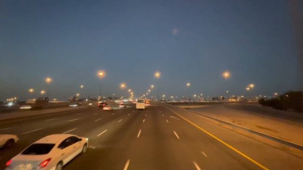 Dubai. UAE. По Дубай на двухэтажном автобусе.