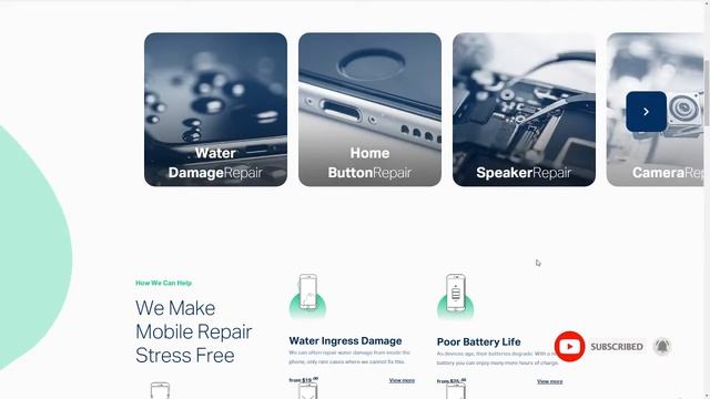 TekhFixers - Mobile Device Repair WordPress Theme смотреть онлайн