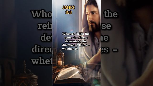 James 3:6 Inspiring Bible Verse #bible #gospel #bibleverse #gospelreflection #biblereading смотреть онлайн