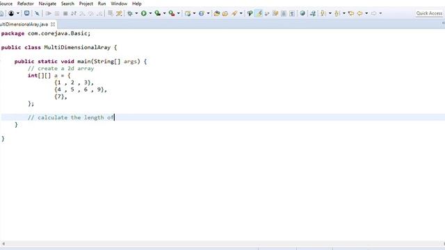 MULTIDIMENSIONAL ARRAY IN JAVA | JAVA PROGRAMMING LANGUAGE | #java #javaprogramming смотреть онлайн