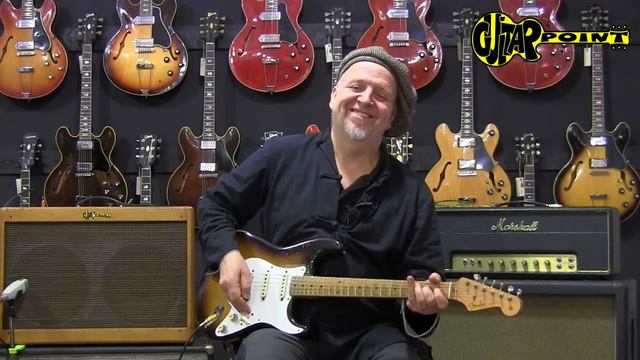 1957 Fender Stratocaster 2t-Sunburst / GuitarPoint Maintal / Vintage Guitars смотреть онлайн