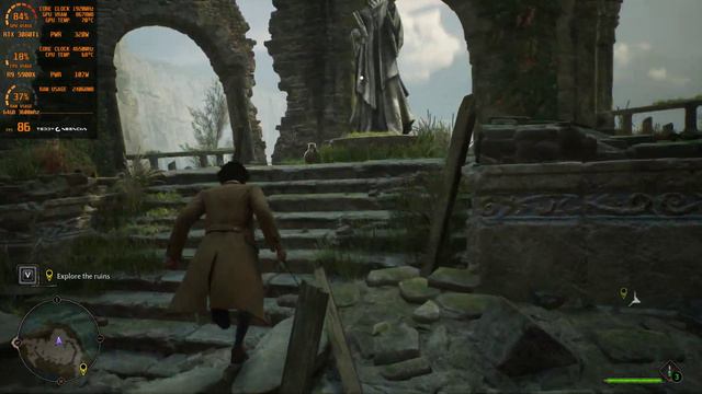 RTX 3080TI+ AMD Ryzen 5900x | Hogwarts Legacy 1440p Ultra DLSS смотреть онлайн