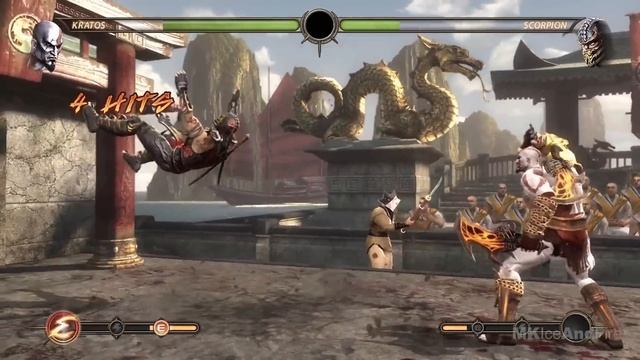 MORTAL KOMBAT Kratos PS5 Gameplay 4K 60FPS смотреть онлайн