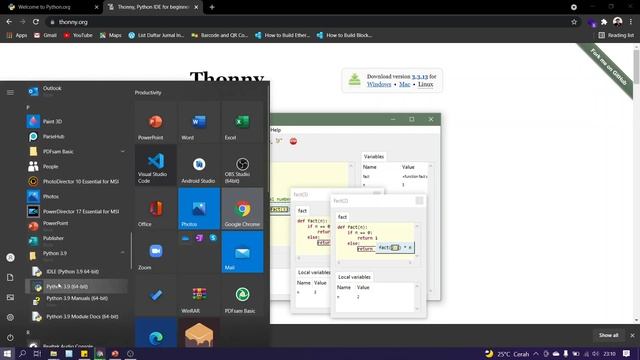 Kuliah Sistem Embedded Praktik Install Python dan Thonny IDE untuk Micropython #2 смотреть онлайн