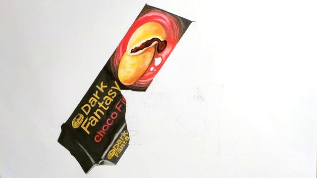 How to draw realistic art. 3d painting.Dark fantasy choco fills drawing. смотреть онлайн