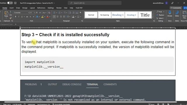 Pengolahan Citra Digital: Instal scikit-image Python смотреть онлайн