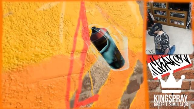 KINGSPRAY GRAFFITI SIMULATOR VR | Wildstyle Speedpaint смотреть онлайн