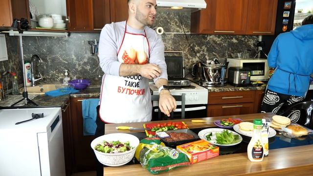 ПРИГОТОВИЛИ ЕДУ КАК В GTA SAN ANDREAS С МИТИНЫМ || MEETEN SHOW SAMP