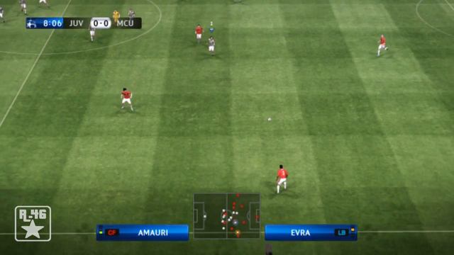 PES 2010 Champions League Juventus vs Man United смотреть онлайн