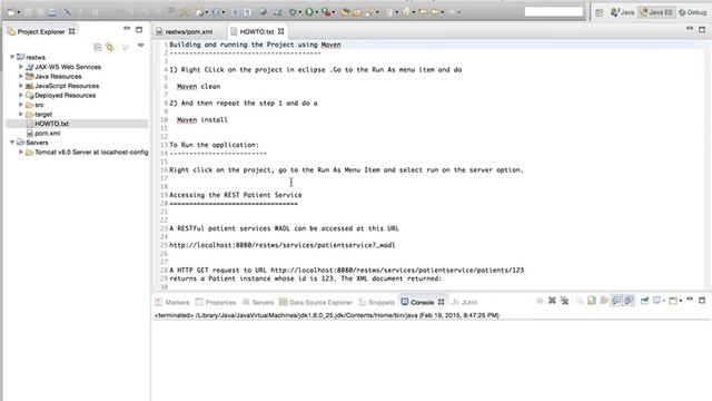 Java Web Services : Importing and Running Projects смотреть онлайн