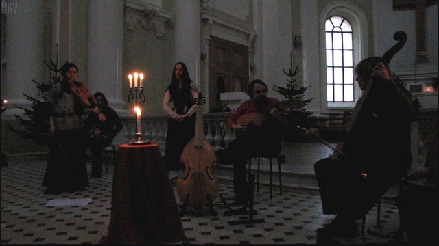 Vermell ренессансный ансамбль ,день рождения 12.01.14 храм св. Екатерины, Невский пр., 34 СПб. смотреть онлайн